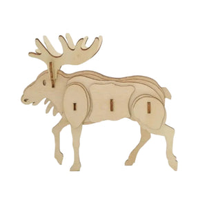 Flip Toys 3D Puzzle Canadiana Series: Moose - Treasure Island Toys