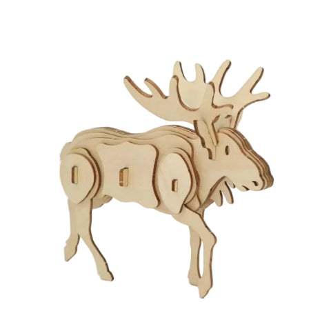Flip Toys 3D Puzzle Canadiana Series: Moose - Treasure Island Toys