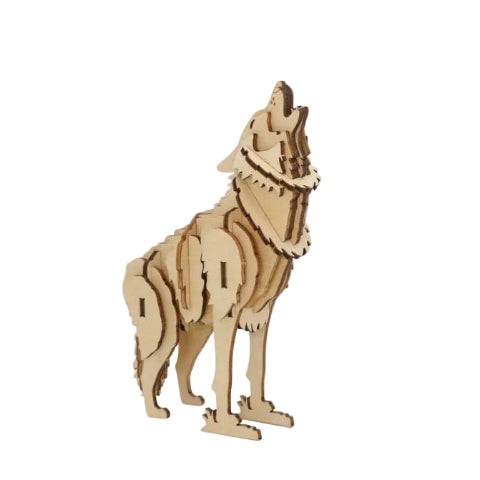 Flip Toys 3D Puzzle Wolf - Treasure Island Toys
