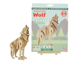 Flip Toys 3D Puzzle Wolf - Treasure Island Toys