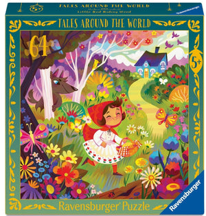 Ravensburger Puzzle 64 Piece, Tales Around the World: Red Riding Hood - Treasure Island Toys