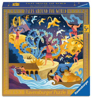 Ravensburger Puzzle 64 Piece, Tales Around the World: The 12 Labours of Hercules - Treasure Island Toys