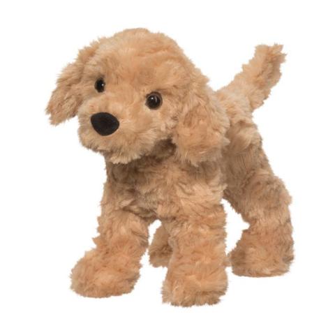 Douglas Cuddle Dog Thatcher Golden Retriever, Mini - Treasure Island Toys