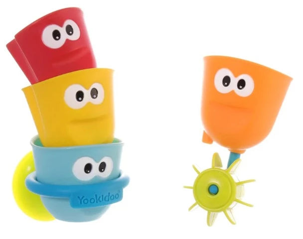 Yookidoo Fill 'N' Spill Action Cups - Treasure Island Toys