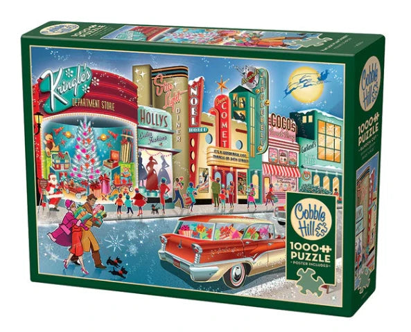 Cobble Hill Puzzle Vintage Main Street, 1000 Piece - Treasure Island Toys