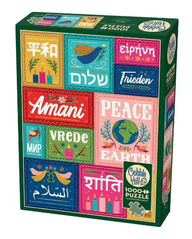 Cobble Hill Puzzle Peace, 1000 Piece - Treasure Island Toys