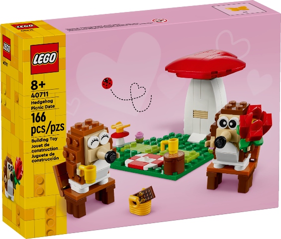 LEGO Icon Hedgehog Picnic Date