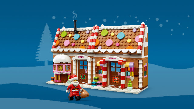 LEGO Holiday Festive Gingerbread House