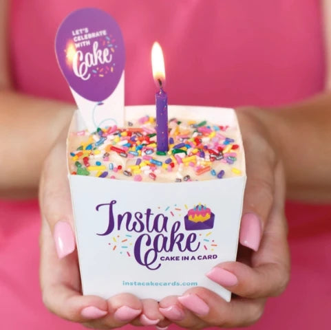 InstaCake Cake in a Card -  Congratulations, Vanilla Confetti