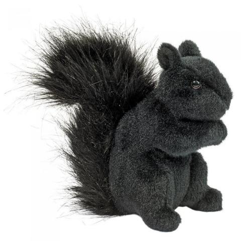 Douglas Cuddle Black Squirrel Hi-Wire, Mini - Treasure Island Toys