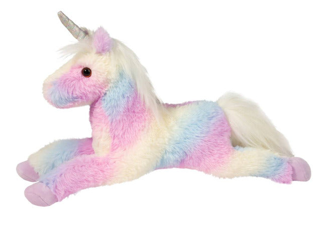 Douglas Unicorn Anita Rainbow - Treasure Island Toys