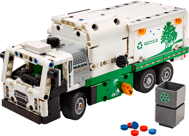 LEGO Technic MACK LR Electric Garbage Truck - Treasure Island Toys