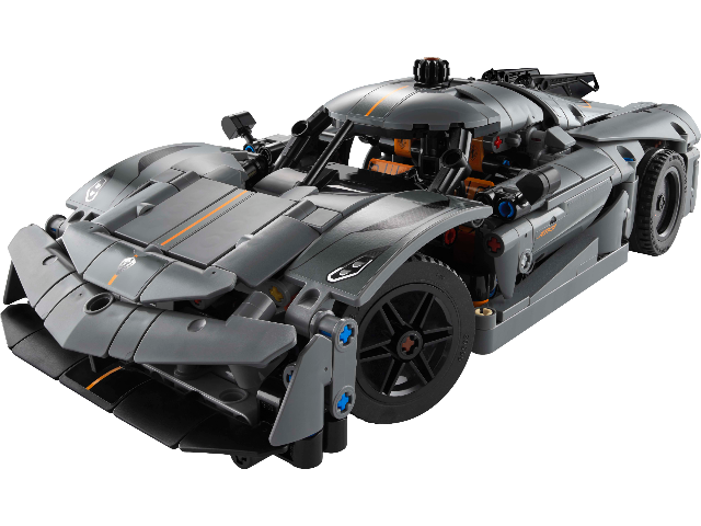 LEGO Technic Koenigsegg Jesko Absolut Grey Hypercar - Treasure Island Toys