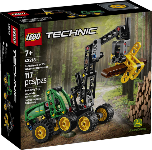 LEGO Technic John Deere 1470H Wheeled Harvester - Treasure Island Toys