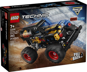 LEGO Technic Monster Jam Grave Digger Fire and Ice Pull-Back