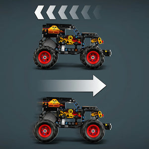 LEGO Technic Monster Jam Grave Digger Fire and Ice Pull-Back