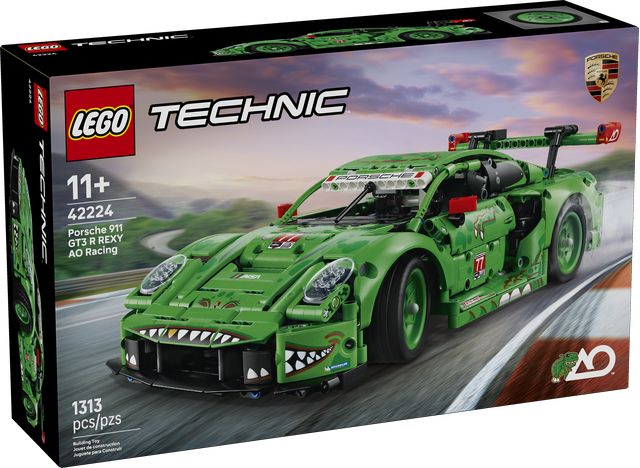 LEGO Technic Porsche 911 GT3 R REXY AO Racing Car