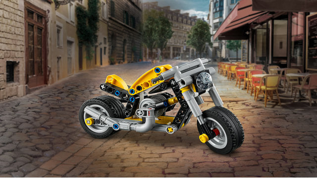 LEGO Technic Yellow Motorcycle - Treasure Island Toys