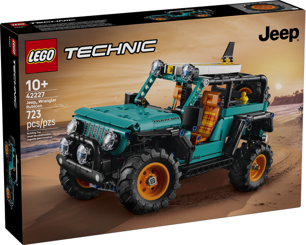 LEGO Jeep Wrangler Rubicon - Treasure Island Toys