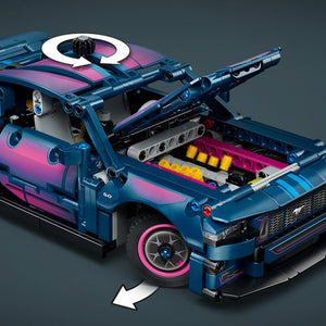 LEGO Technic Custom Garage Ford Mustang GT Car
