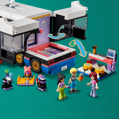 LEGO Friends Pop Star Music Tour Bus - Treasure Island Toys