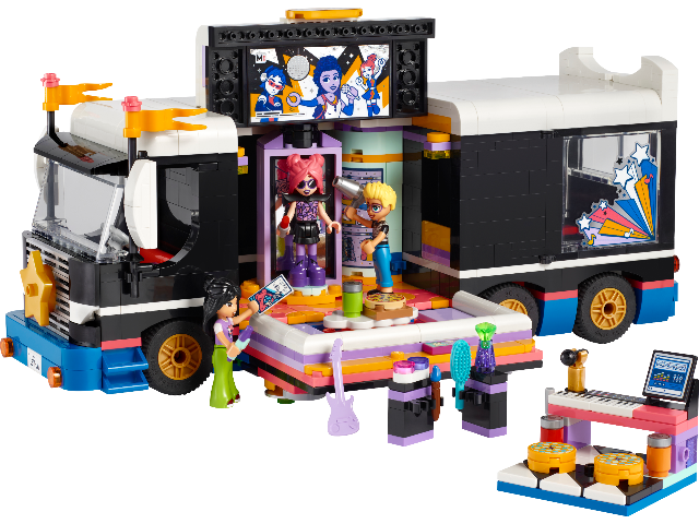 LEGO Friends Pop Star Music Tour Bus - Treasure Island Toys