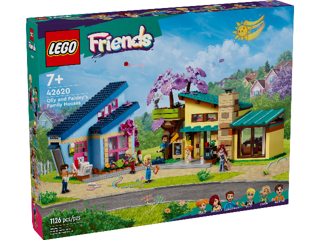LEGO Friends Olly and Paisley s Family Houses