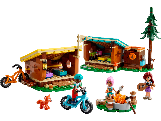 LEGO Friends Adventure Camp Cozy Cabins - Treasure Island Toys