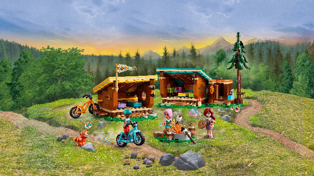 LEGO Friends Adventure Camp Cozy Cabins - Treasure Island Toys