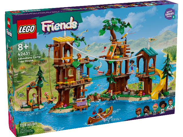 LEGO Friends Adventure Camp Tree House - Treasure Island Toys