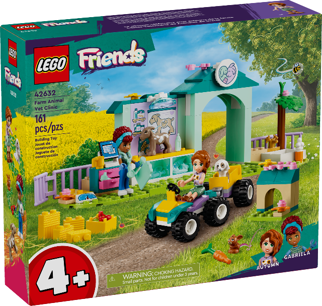 LEGO Friends Farm Animal Vet Clinic - Treasure Island Toys