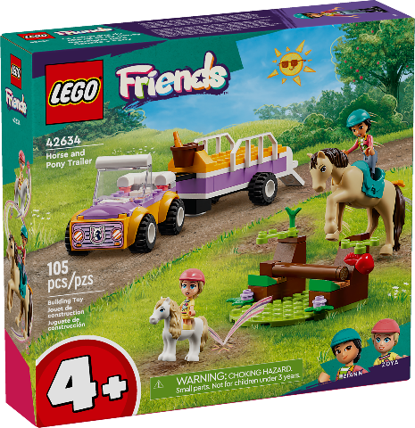 LEGO Friends Horse and Pony Trailer - Treasure Island Toys
