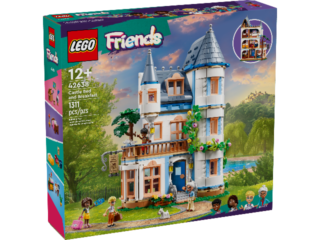 LEGO Friends Castle Bed and Breakfast - Treasure Island Toys