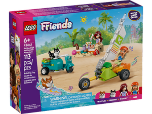 LEGO Friends Surfing Dogs and Scooter Adventure