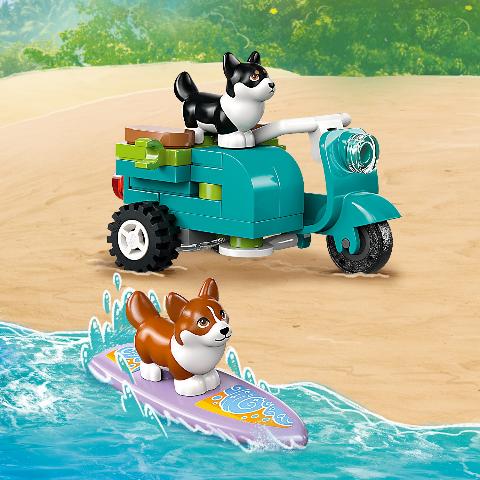 LEGO Friends Surfing Dogs and Scooter Adventure