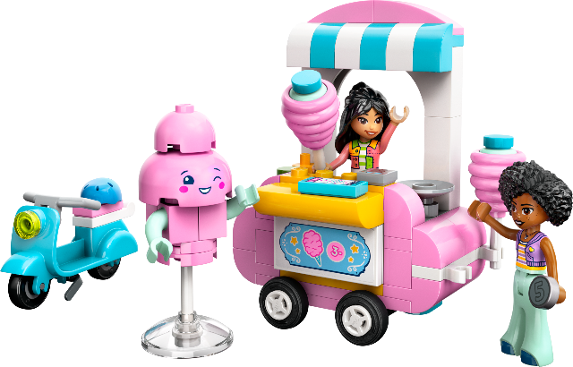 LEGO Friends Cotton Candy Stand and Scooter