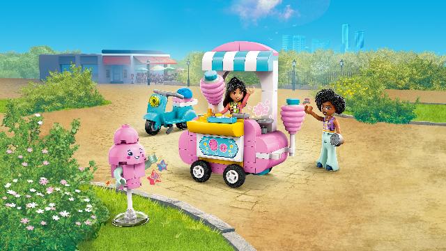 LEGO Friends Cotton Candy Stand and Scooter