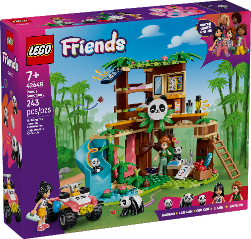 LEGO Friends Panda Sanctuary Animal Care - Treasure Island Toys