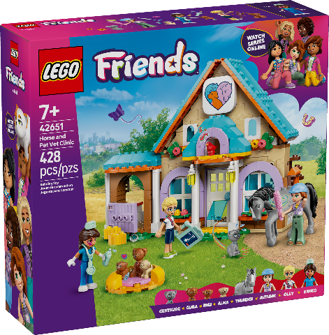 LEGO Friends Horse and Pet Vet Clinic - Treasure Island Toys