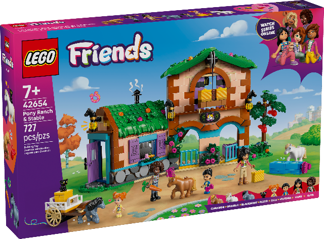 LEGO Friends Pony Ranch & Stable - Treasure Island Toys