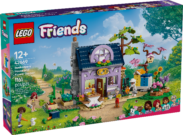 LEGO Friends Beekeepers' House and Flower Garden