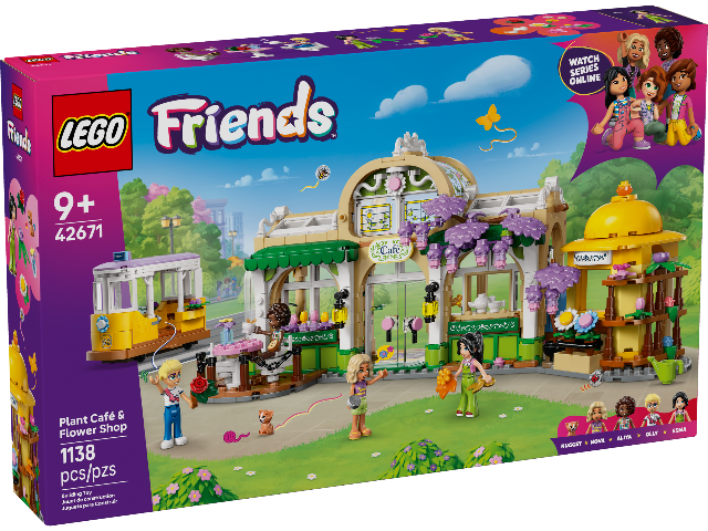 LEGO Friends Plant Café & Flower Shop - Treasure Island Toys