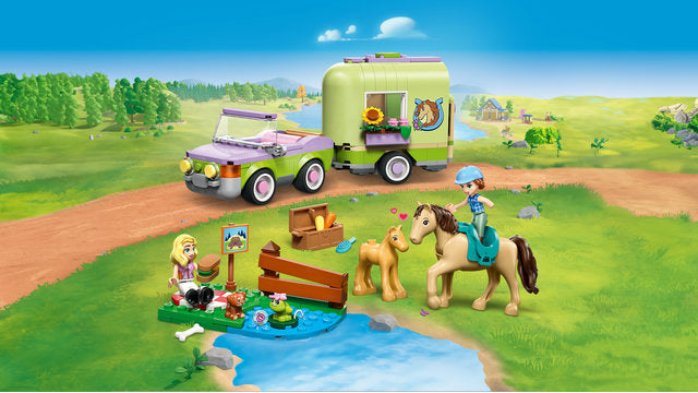 LEGO Friends Horse & Baby Foal Trailer
