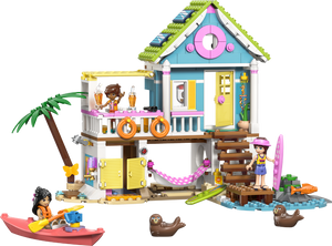 LEGO Friends Beach House with Seals - Treasure Island Toys