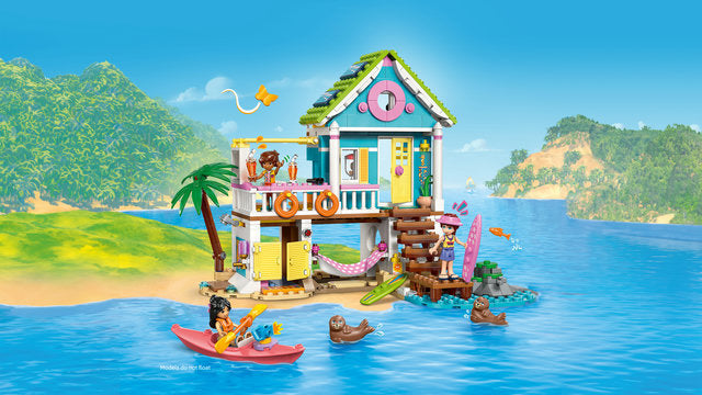 LEGO Friends Beach House with Seals - Treasure Island Toys