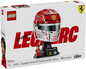 LEGO Editions Sport F1 Helmet Scuderia Ferrari HP Charles LeClerc - Treasure Island Toys