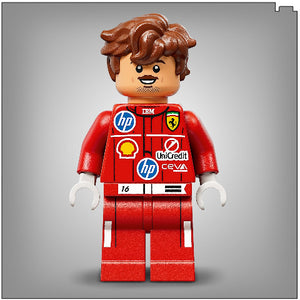 LEGO Editions Sport F1 Helmet Scuderia Ferrari HP Charles LeClerc - Treasure Island Toys