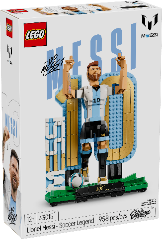 LEGO Editions Sport Football Legend Lionel Messi - Treasure Island Toys