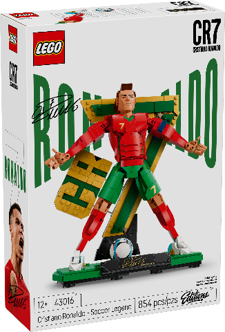 LEGO Editions Sport Football Legend Cristiano Ronaldo - Treasure Island Toys