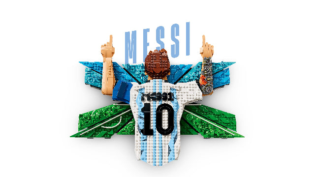 LEGO Edition Sport Football Celebration Messi - Treasure Island Toys